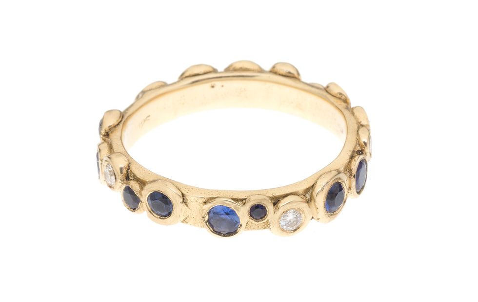 Thumbnail: Paris Ring in Sapphire and Diamond