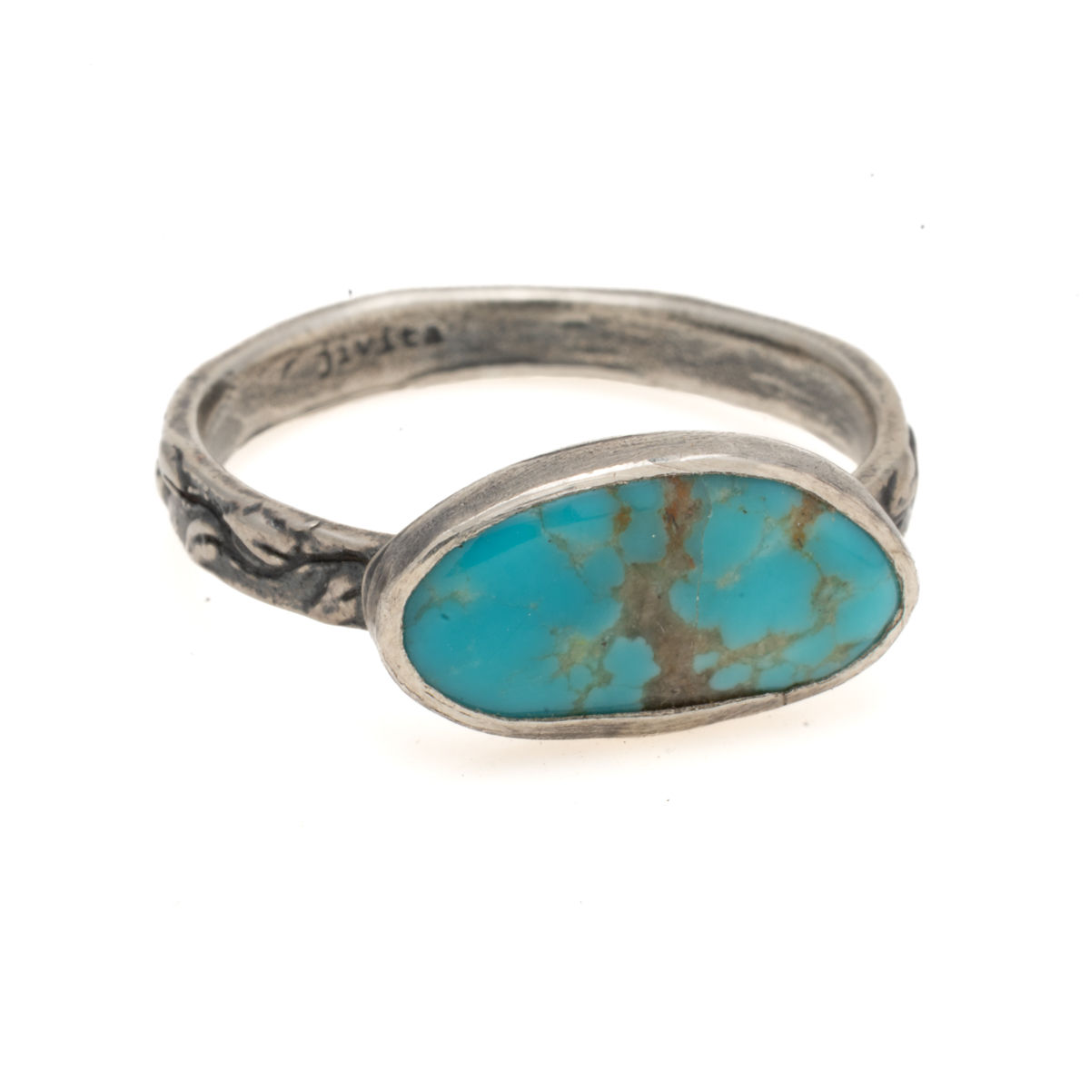 Turquoise Leaf Ring