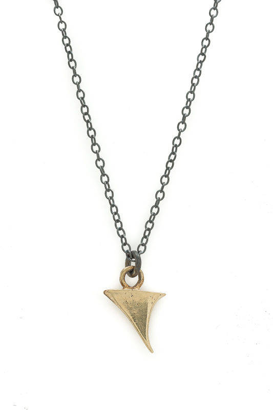 Thumbnail: 14k Gold Thorn Necklace