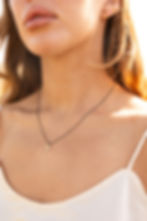 Thumbnail: 14k Gold Thorn Necklace