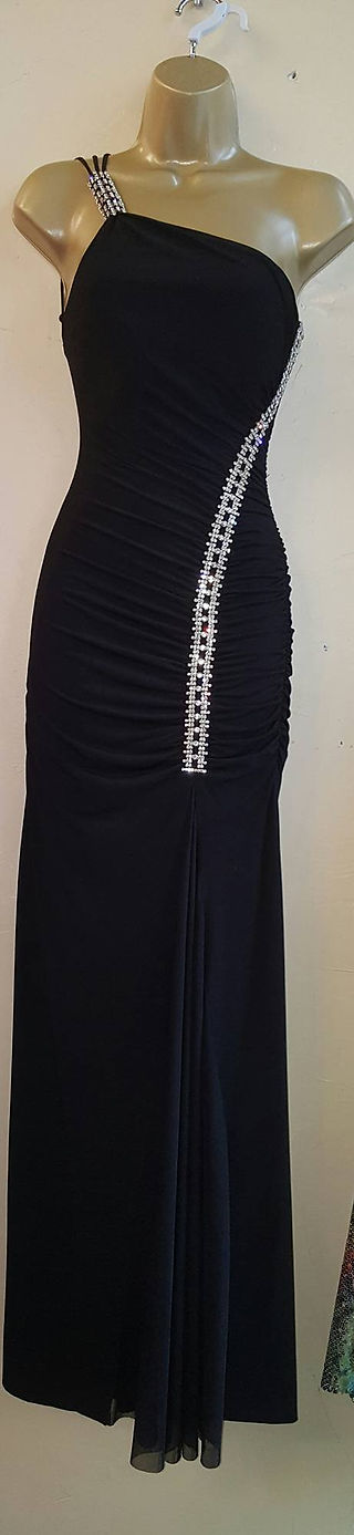 open lace back dress ASHLEYlauren Style 12231 main image 0