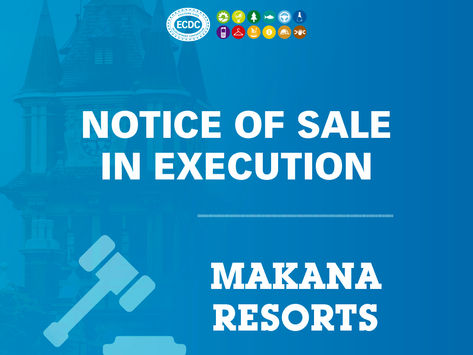 PUBLIC AUCTION NOTICE: Makana Resorts