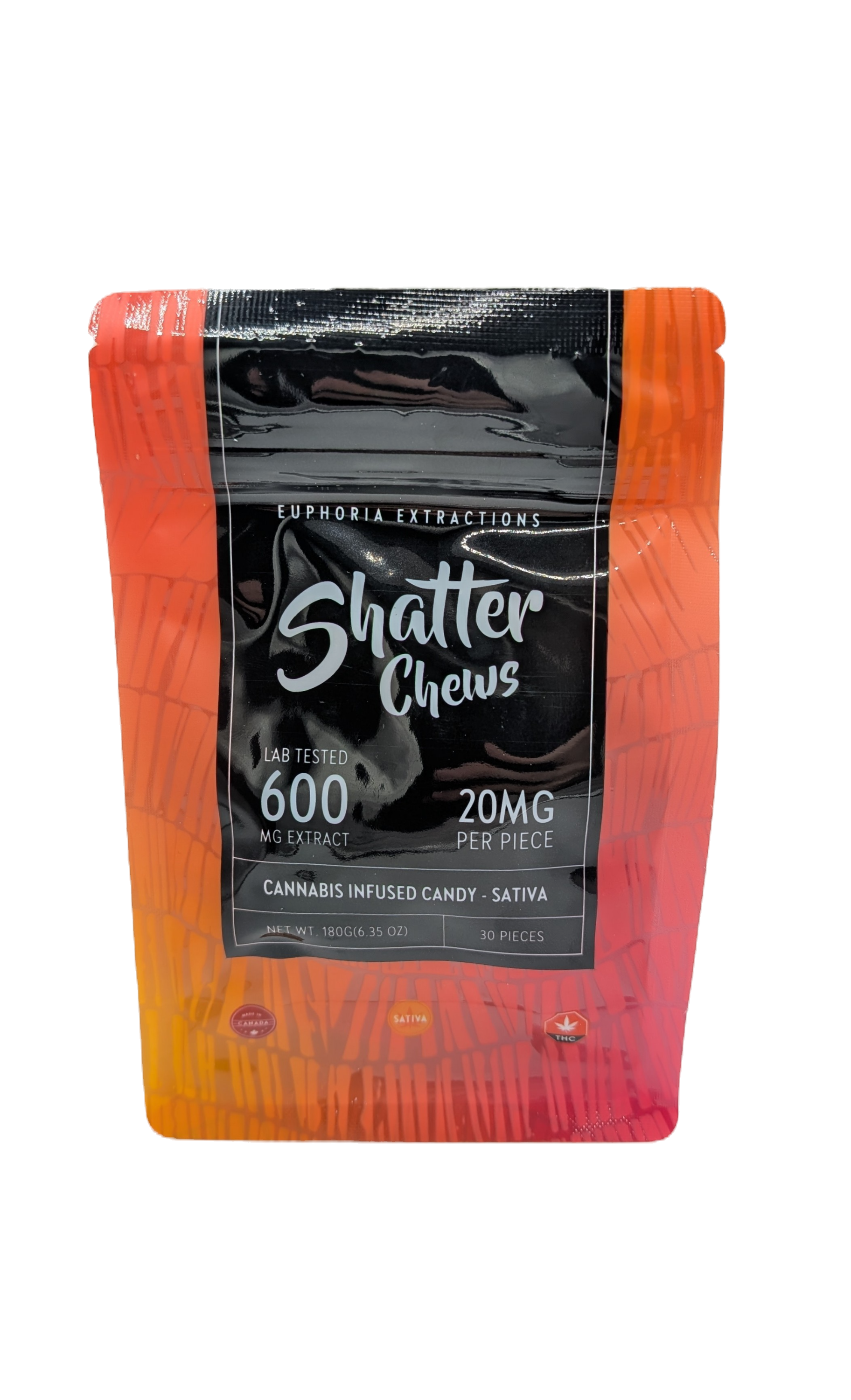 Shatter Chews - 600MG THC