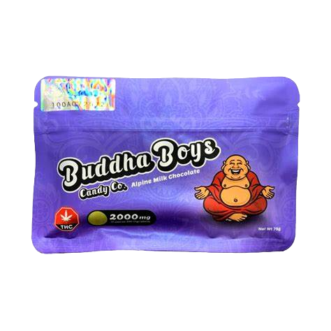 Buddha Boys Chocolate Bar - 2000MG THC