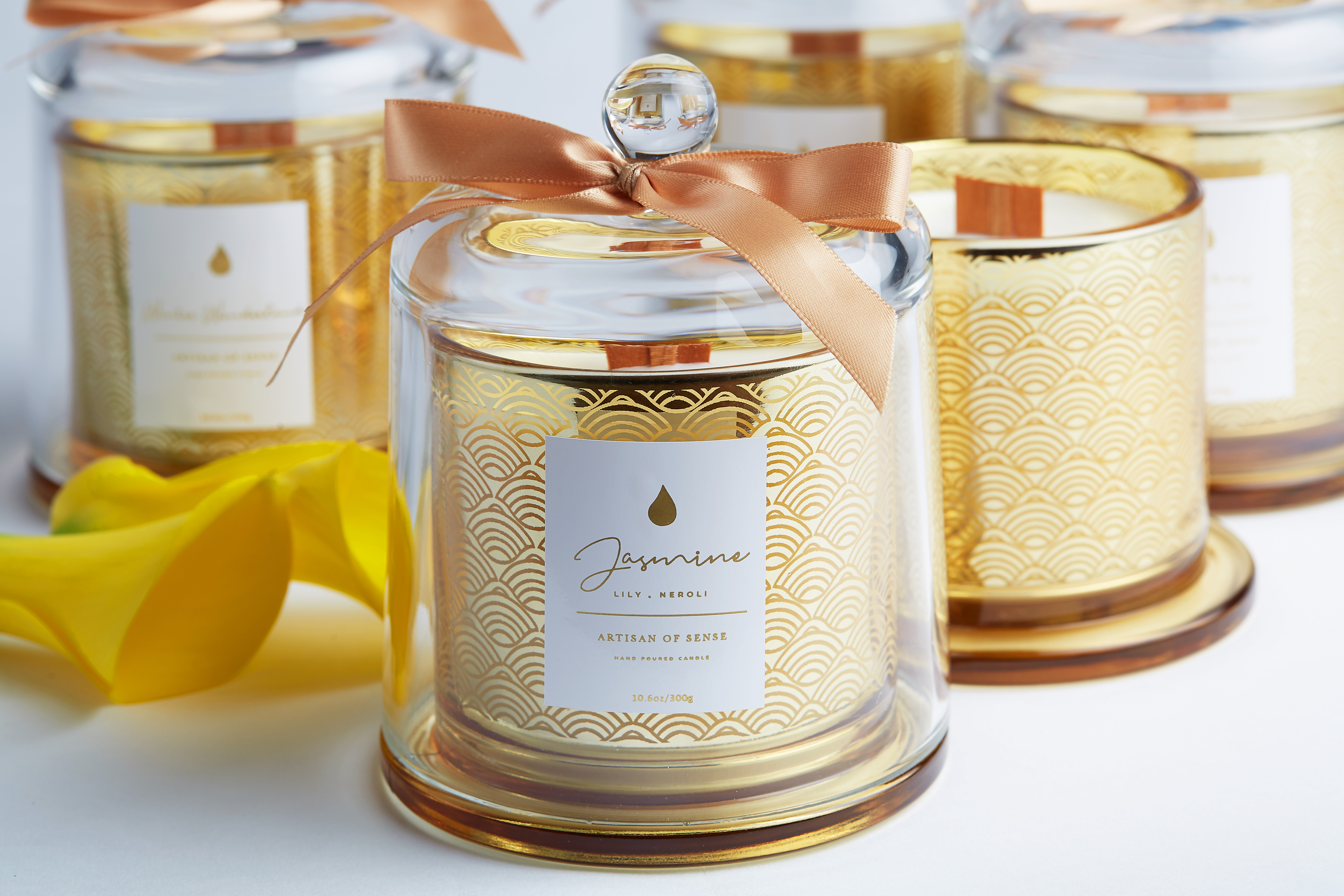 GLASS DOME CANDLE COLLECTION Artisan of Sense