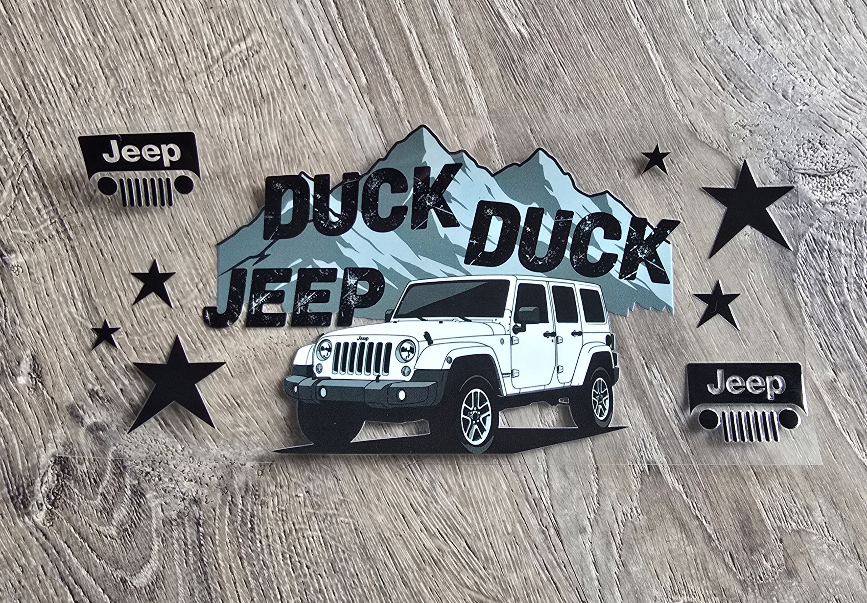 Jeep 1 UVDTF Cup Wrap