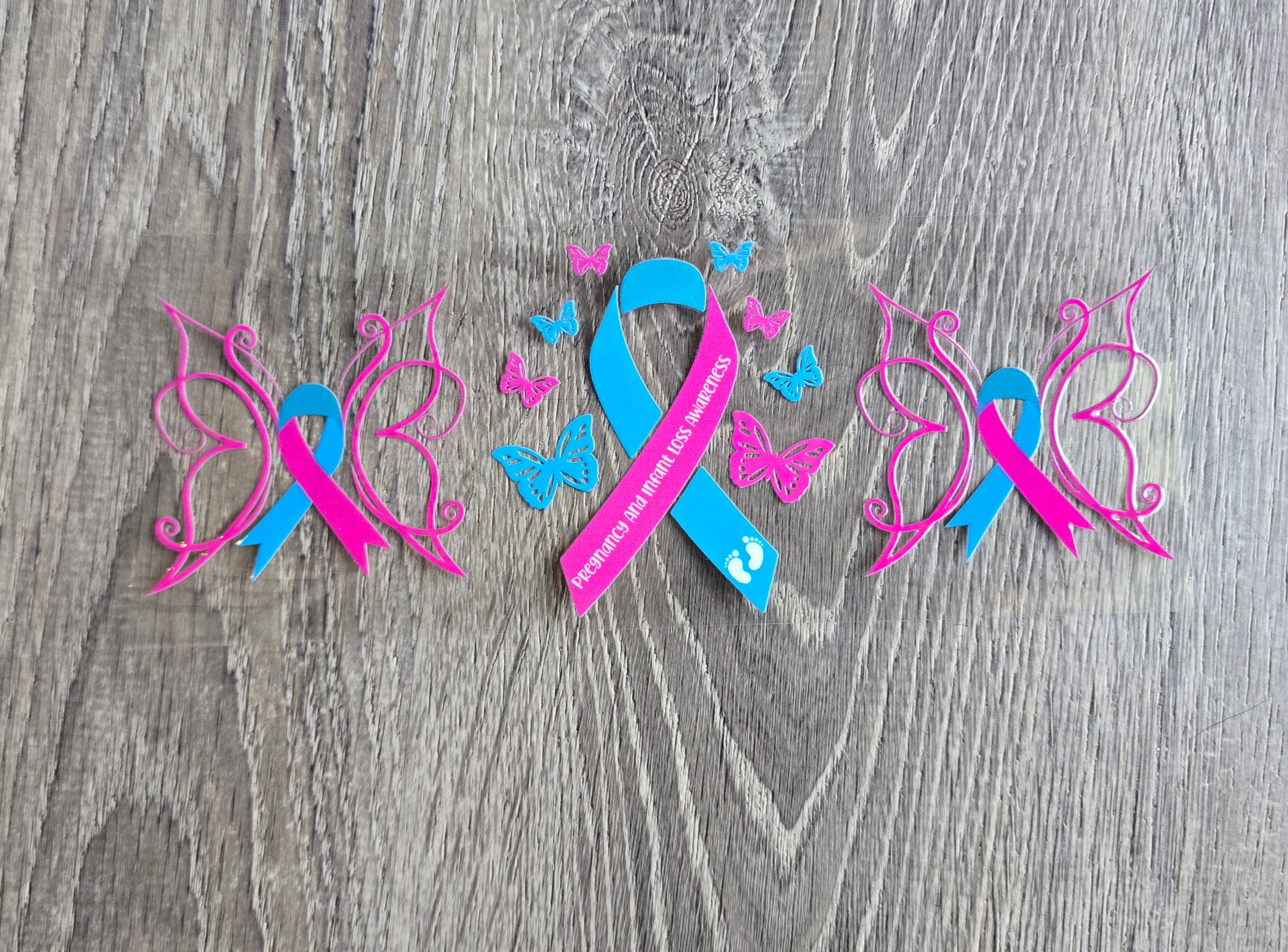 Pregnancy and Infant Loss 1 UVDTF Cup Wrap