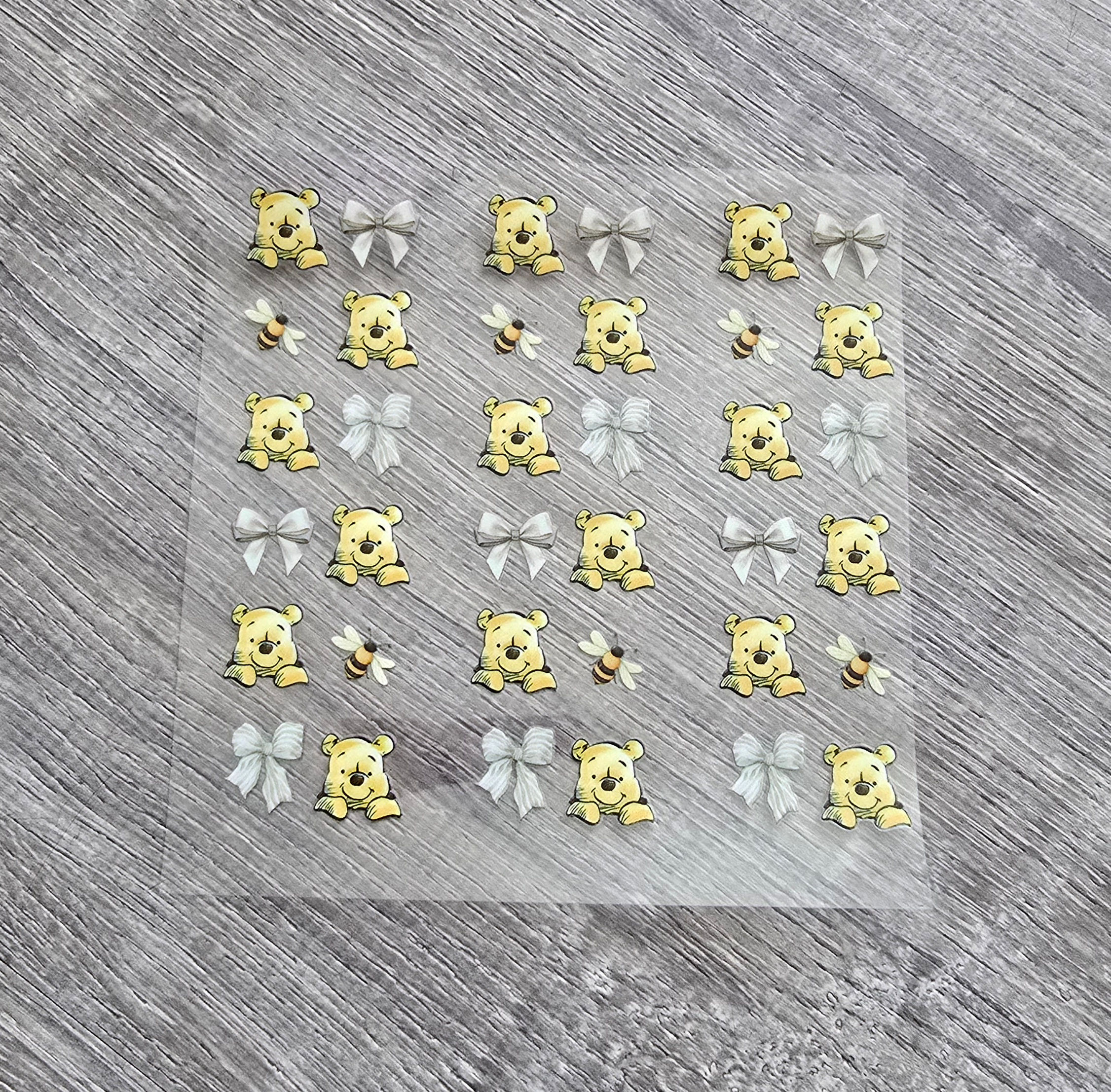 Honey Bear 5 UVDTF Pen Wraps