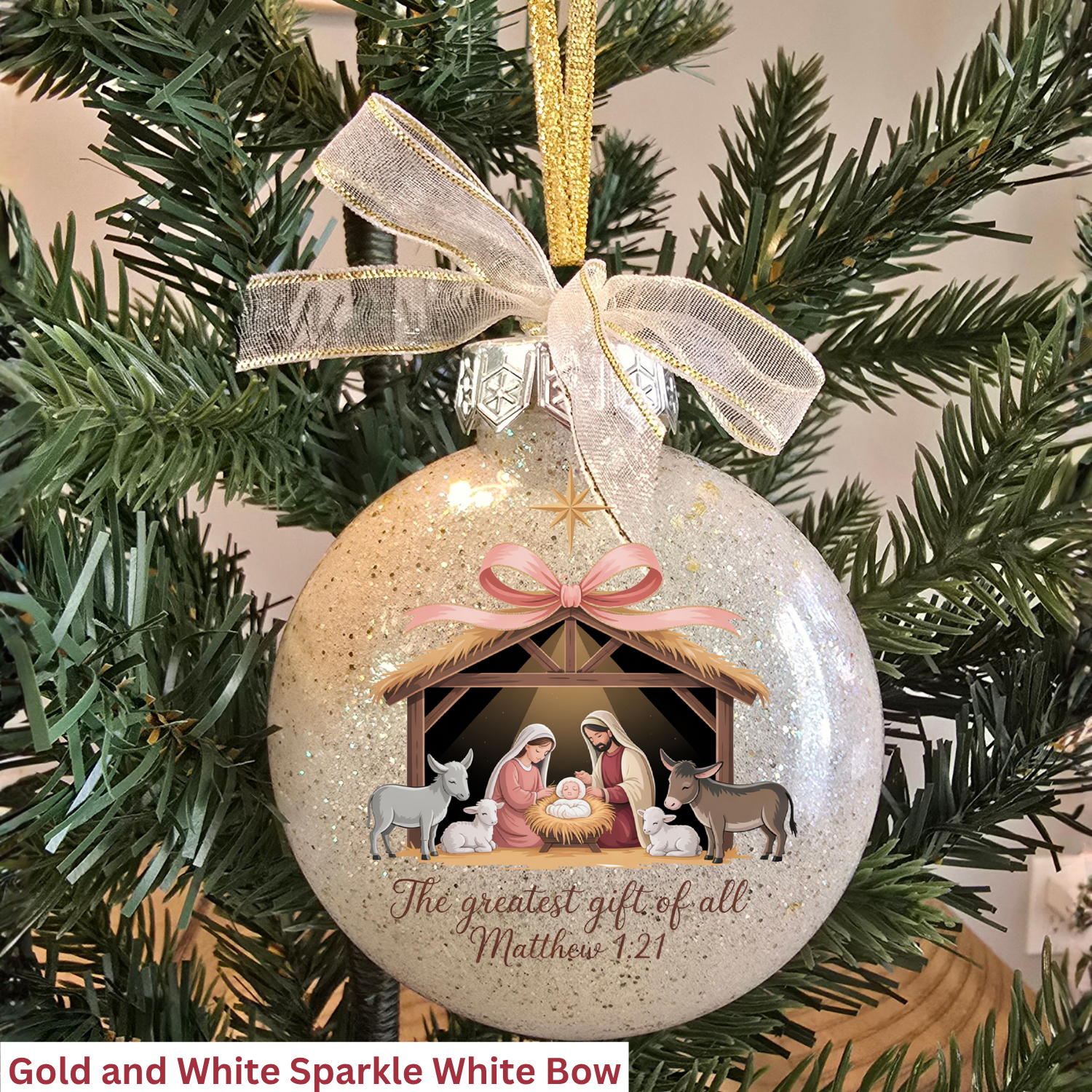 Nativity Christmas Ornament