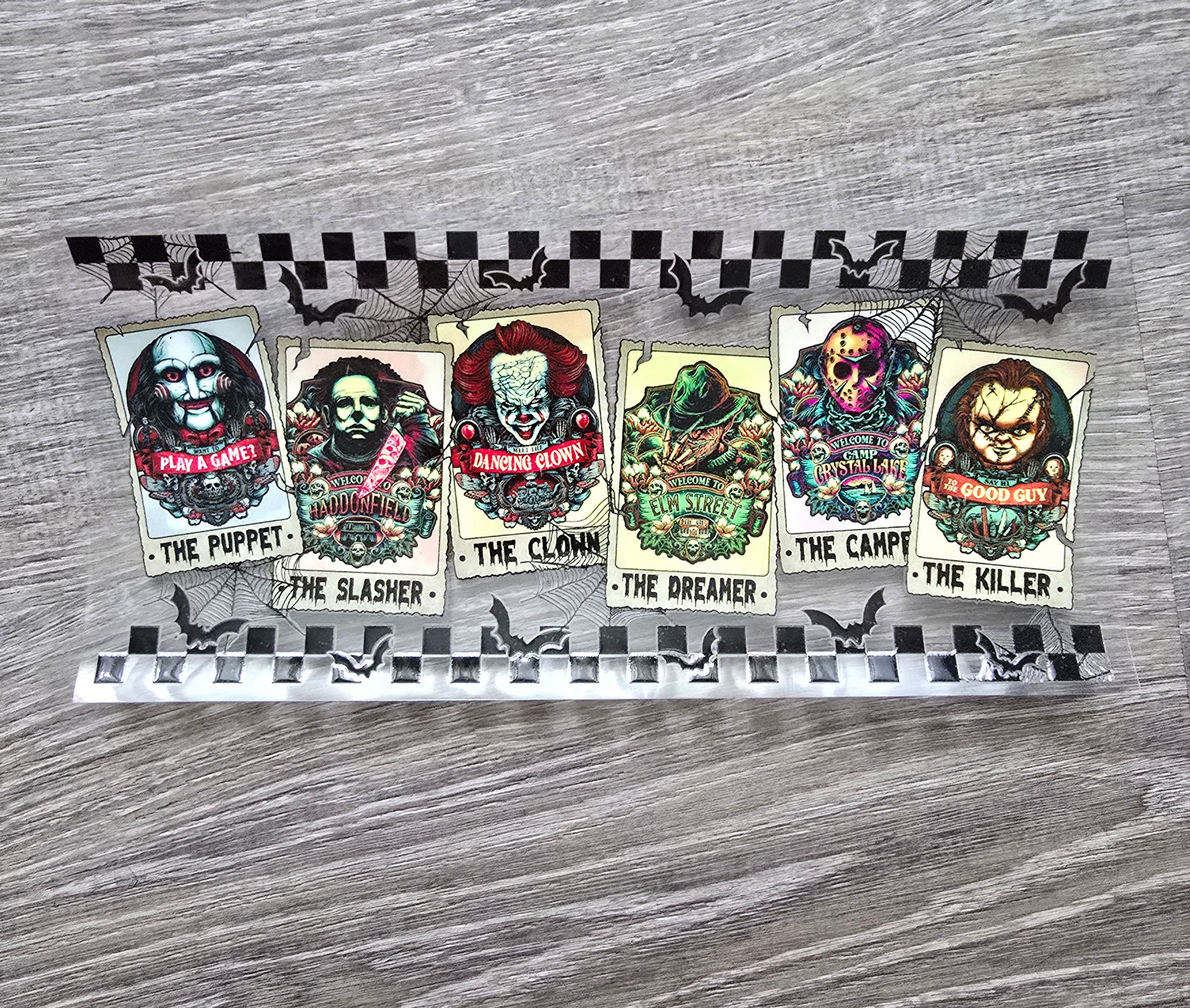 Horror 12 UVDTF Cup Wrap