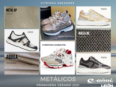 Sneakers Metálicos PV21