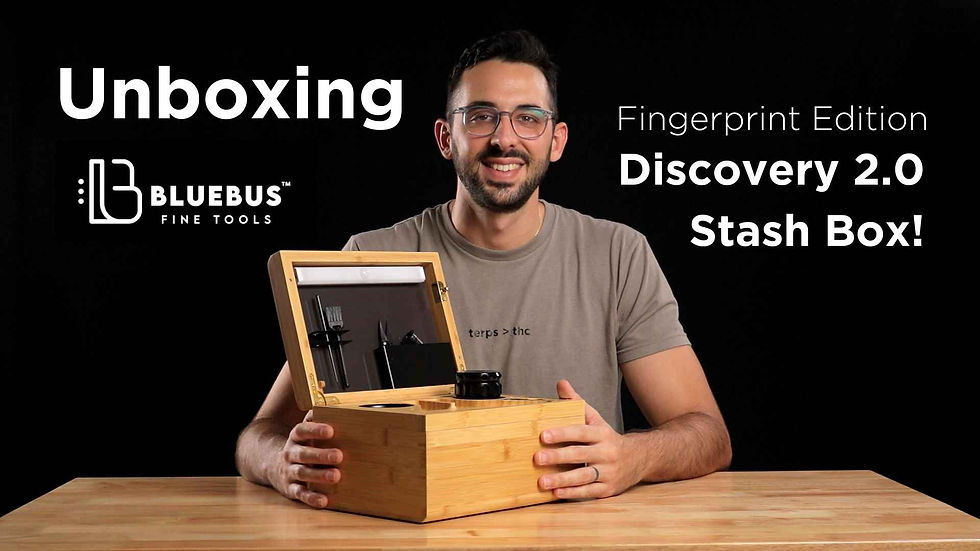 Unboxing The Ultimate Weed Stash Box: BlueBus Fine Tools Discovery 2.0