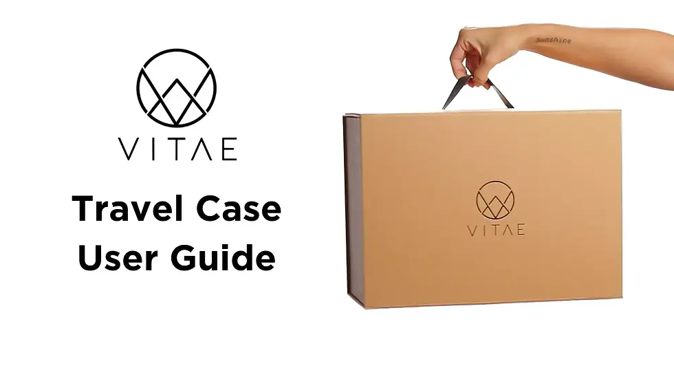 How to Make the Most of Your Vitae Glass Travel Case