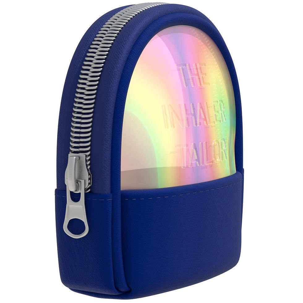 Thumbnail: Navy Blue Inhaler Pouch