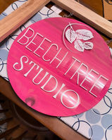 Beech Tree Studio sign