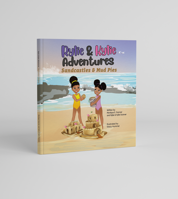 Cover of Rylie and Kylie Adventures "Sandcastles and Mudpies"