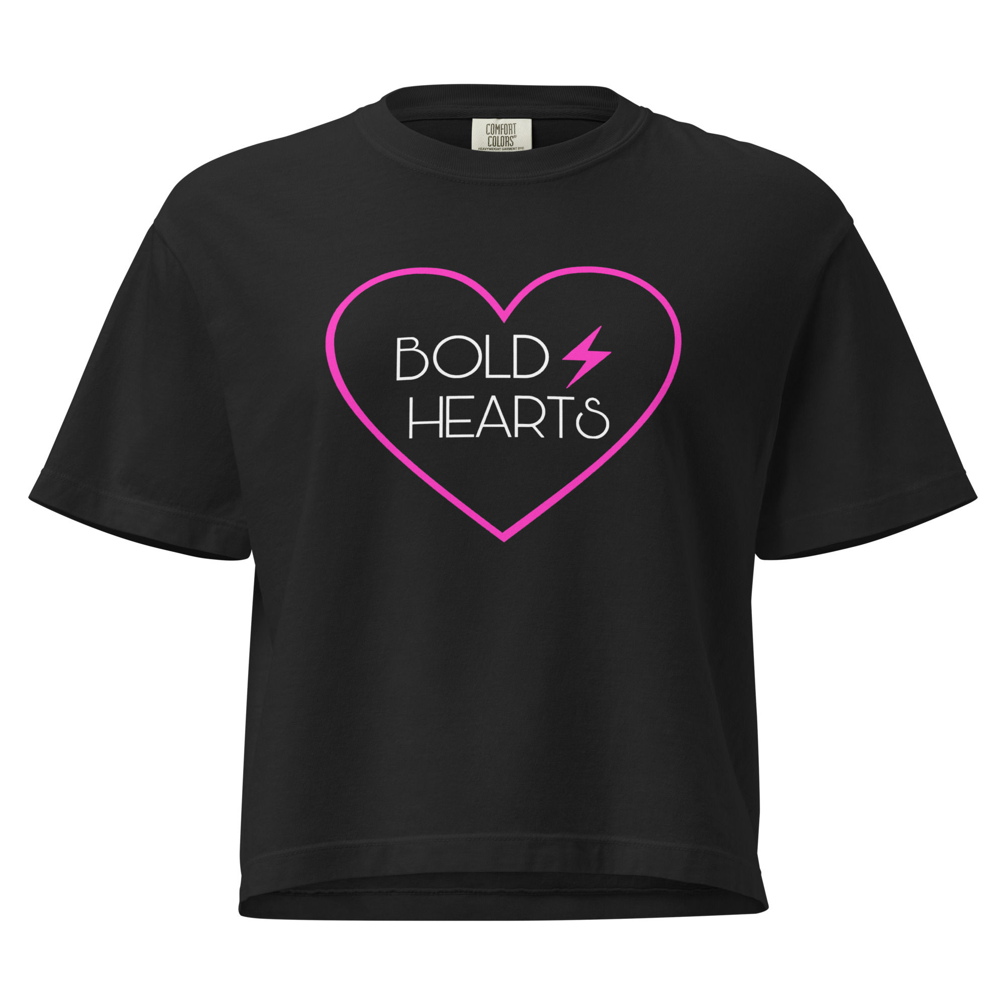 Bold Hearts Boxy Tee