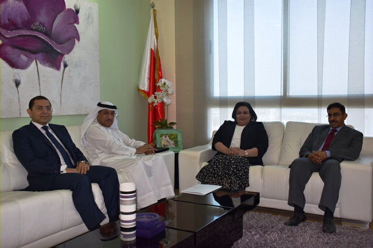 With H.E Undersecretary MOH