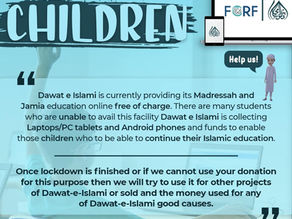 Lets educate our children campaign