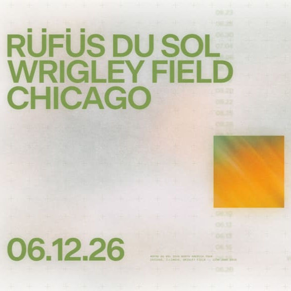 June 12th, 2026 @ TBA pm, RÜFÜS DU SOL
