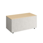 Tay Rectangle 36" × 18" × 16"H – mid-height larger rectangular laminate table.