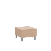 Ace Square Spacer Table – modern square occasional table with clean lines and metal legs.