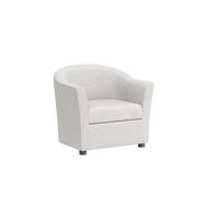 Tub Junior 1-Seat Chair – child-sized upholstered tub chair with curved back.