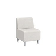Ace One Seat Armless Modular Chair – standard size.