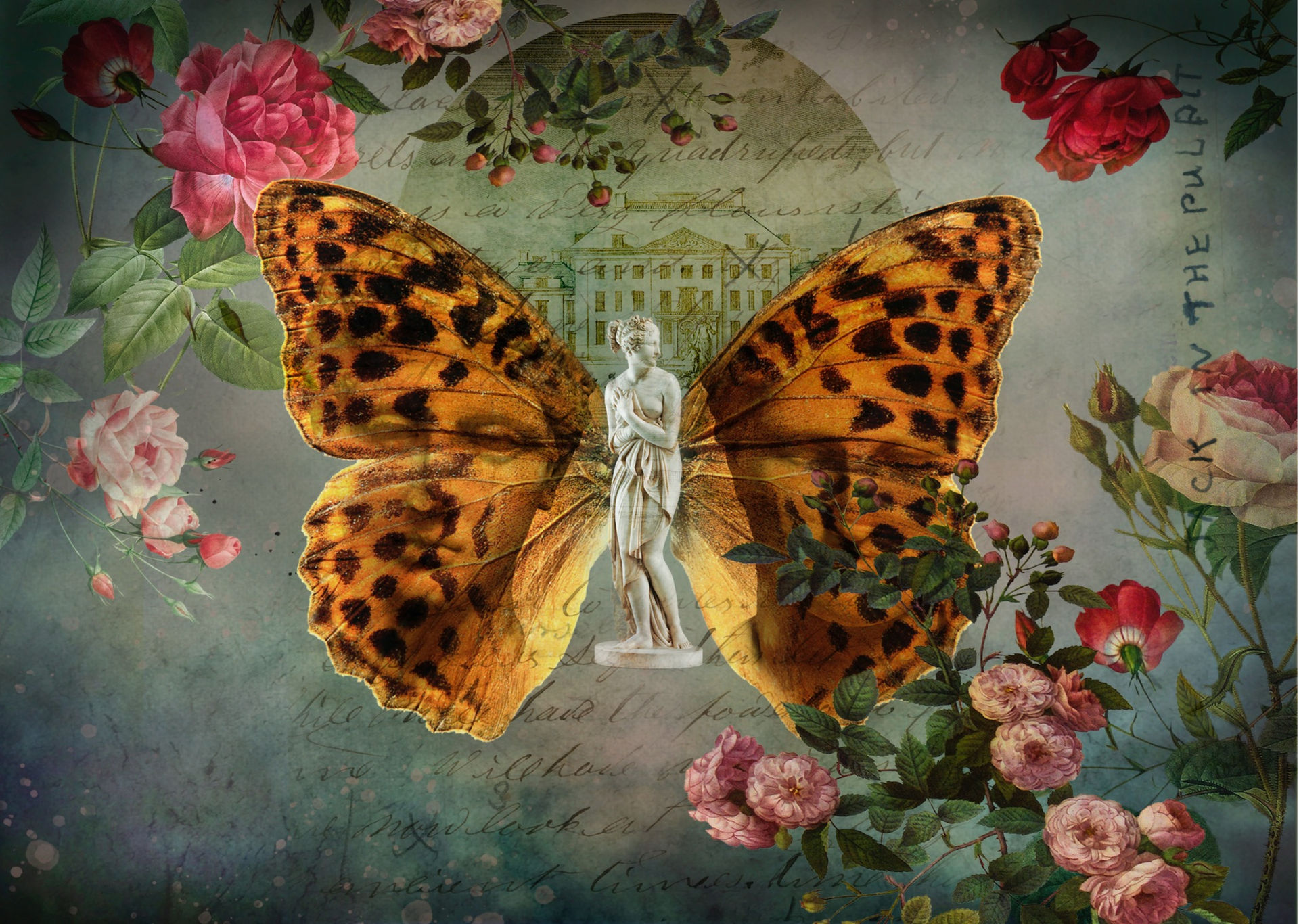 Deanna Dusbabek Fine Art Collage