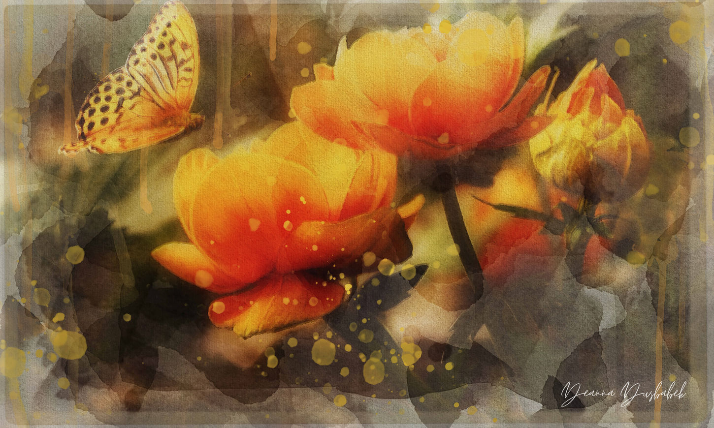 Deanna Dusbabek Art Painted Photographs