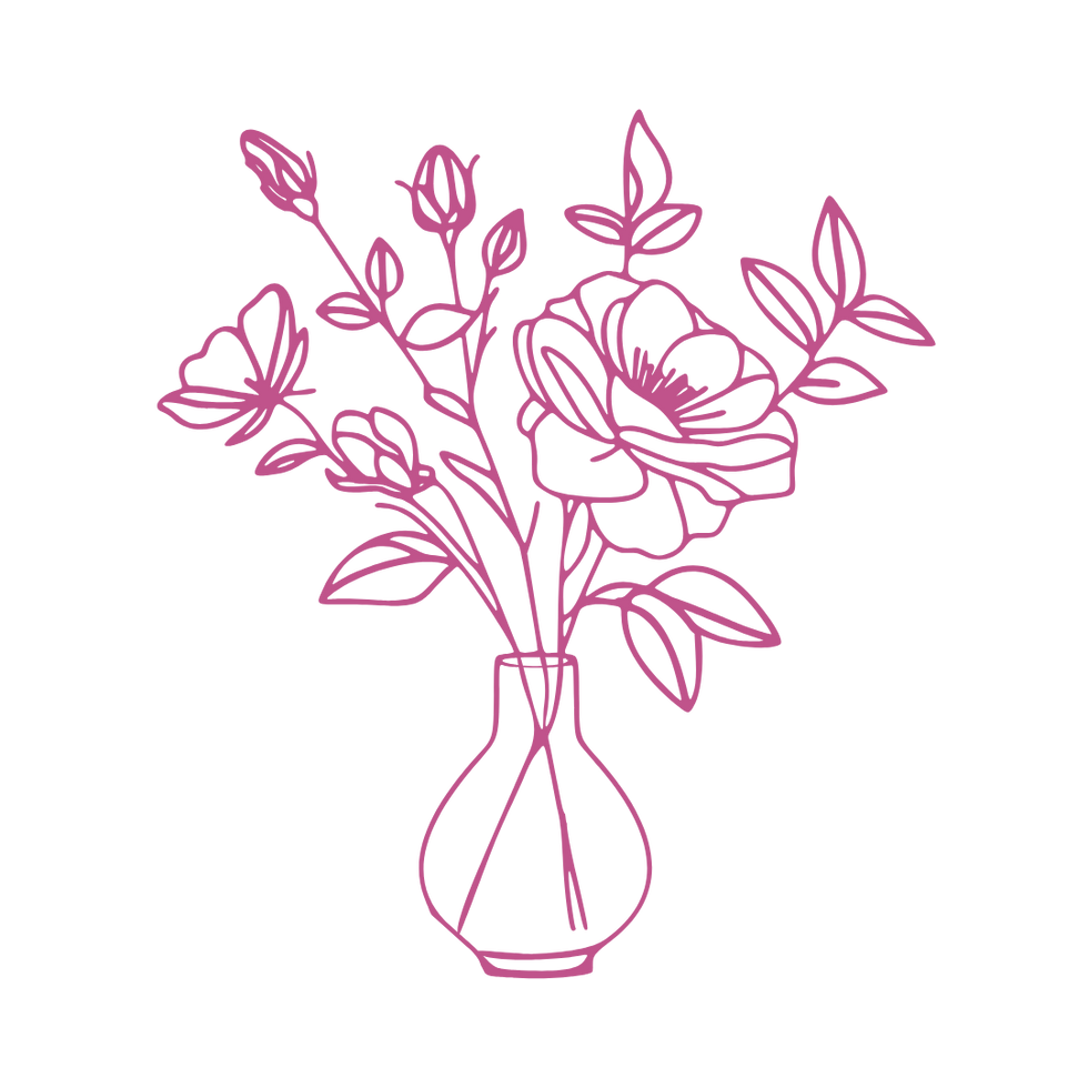 Pint size flower arrangement