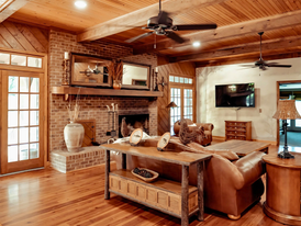 Main Salon at the Turkey Ridge Plantation