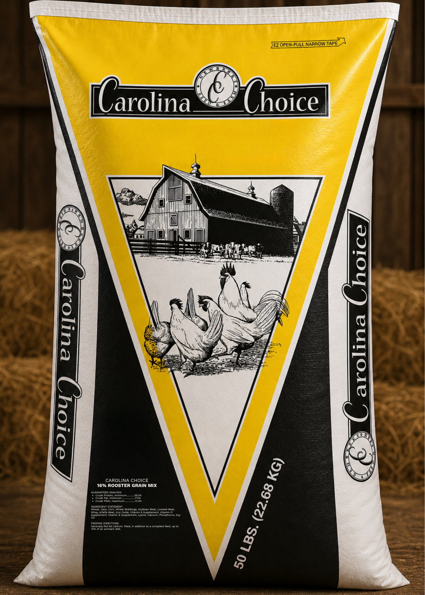 Carolina Choice 16% Rooster Grain Mix