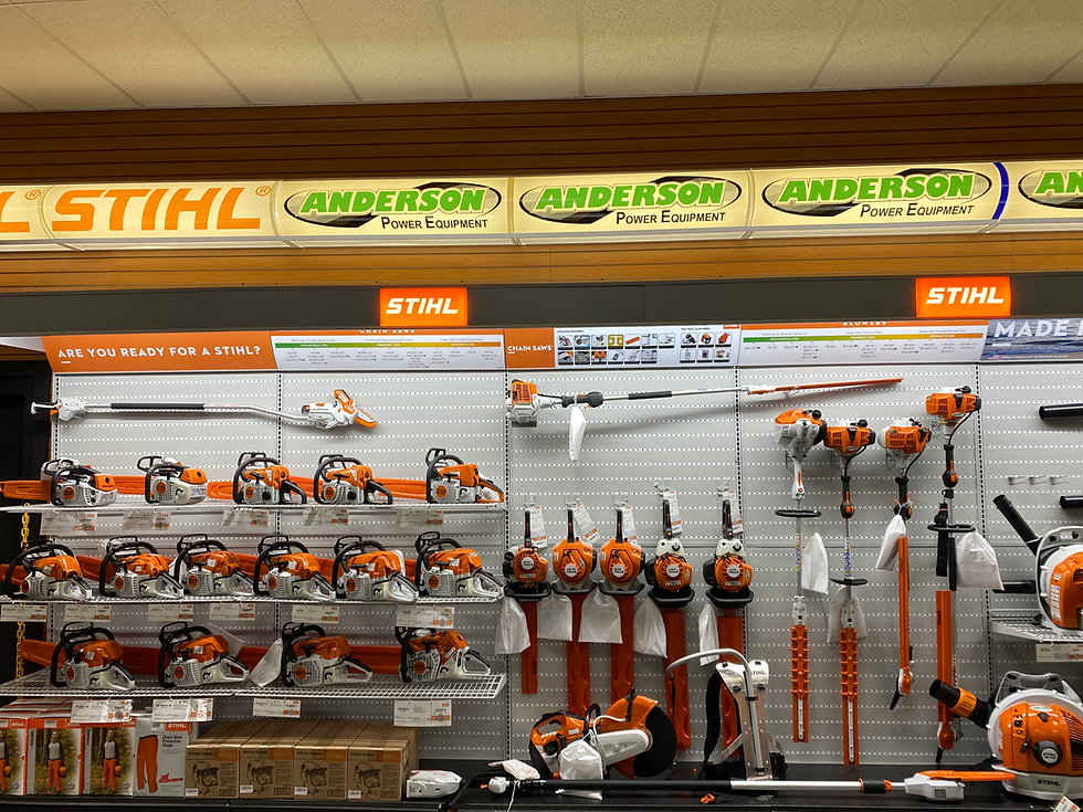 Over 60 Years of Experience Anderson Power Equipment