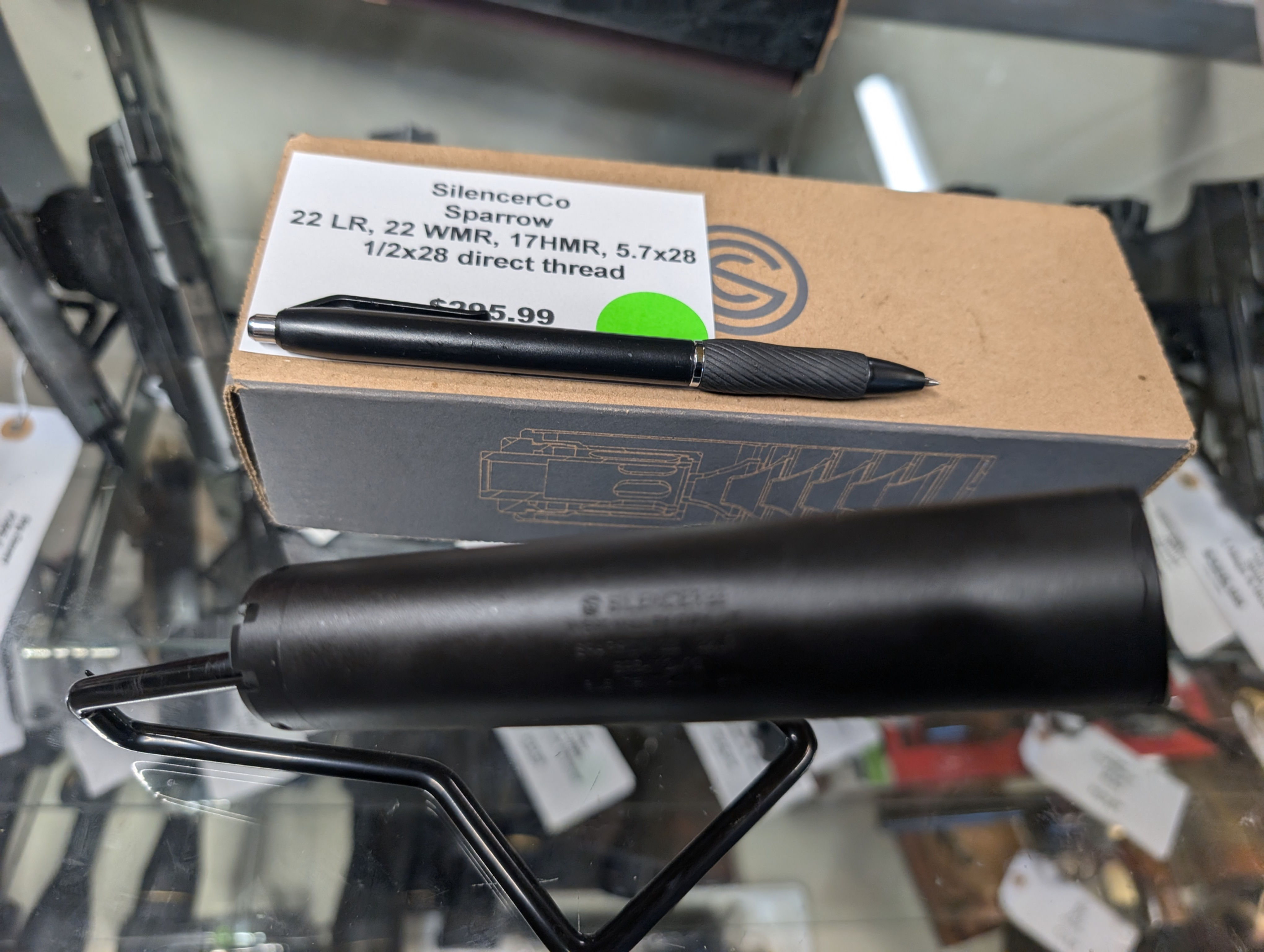 New SilencerCo Sparrow 22 cal Suppressor 