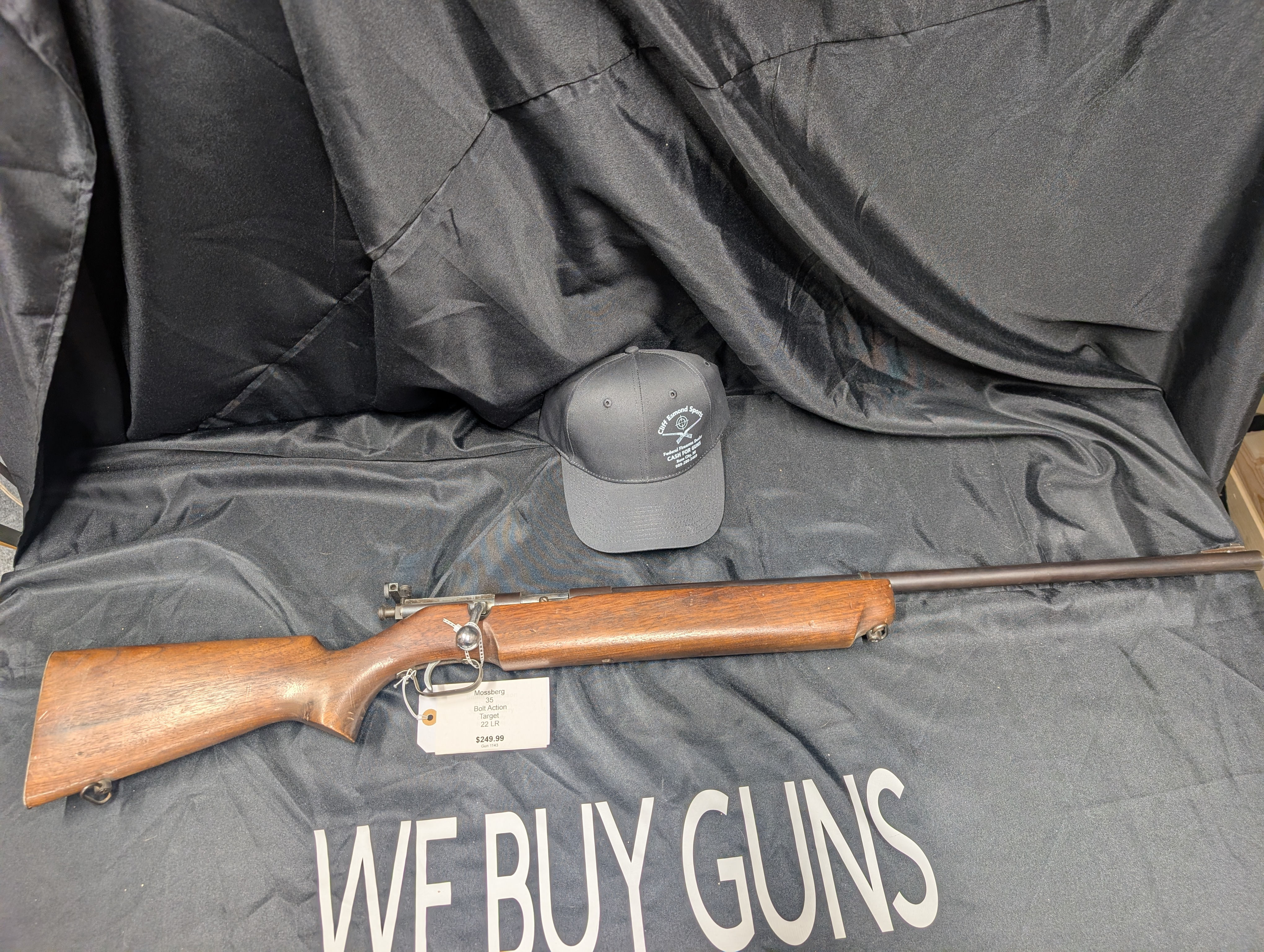 Mossberg 35 bolt target 22lr