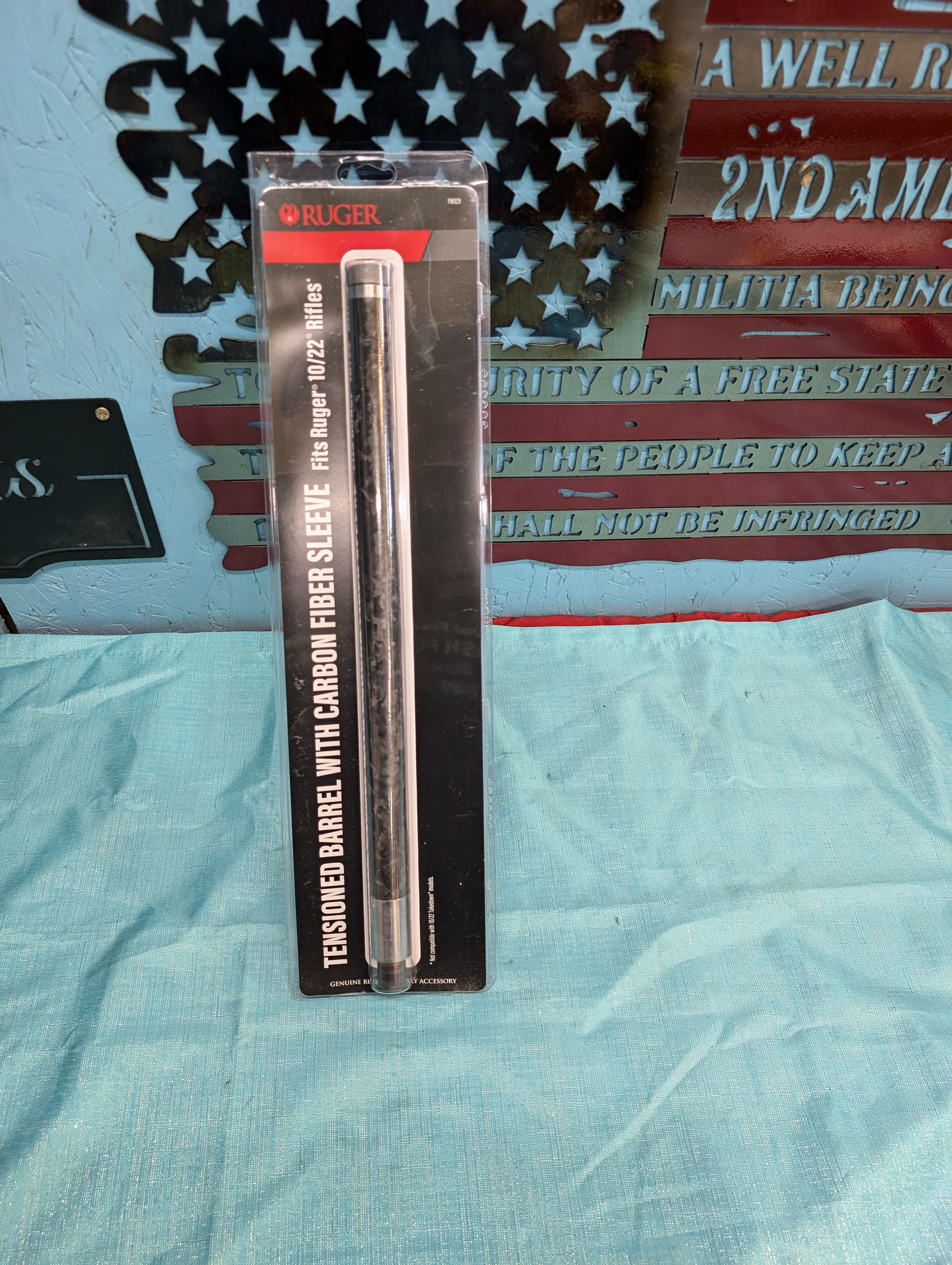 Ruger 10/22 Tension Barrel with carbon Fiber Sleeve New 