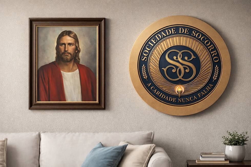 Miniatura: Quadro Sociedade de Socorro 60x60