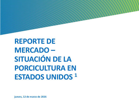 REPORTE DE MERCADO: Situación de la Porcicultura en EEUU