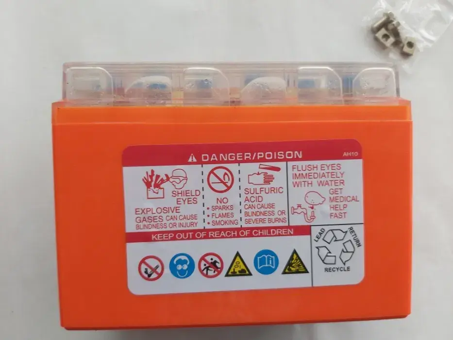 Miniatură: Baterie gel Scuter, Atv 6.5Ah 12V