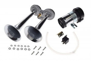 Claxon horn 2 tonuri metal 12V