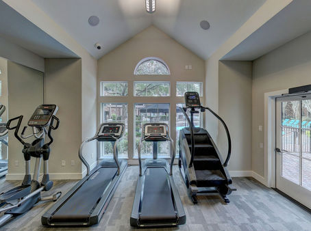 Modern gym and fitness studio interior with treadmill equipment — Endless Life Design construction permit guide for Miami-Dade, Broward, and Palm Beach counties