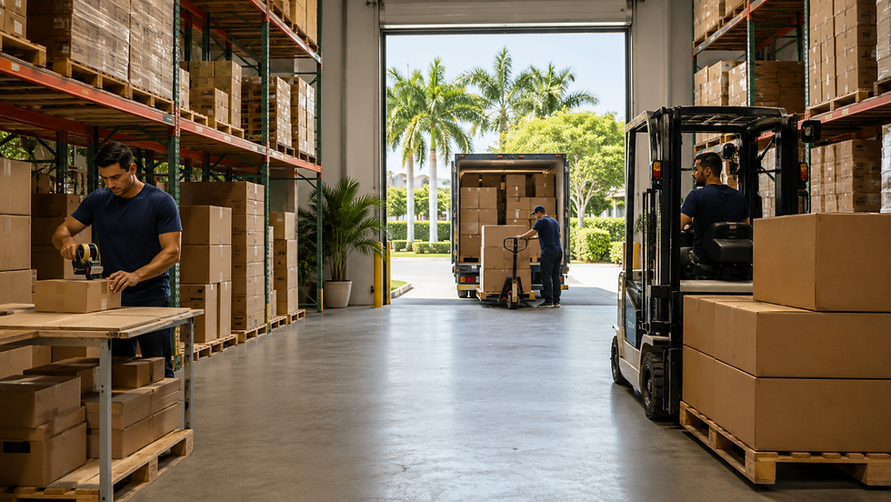 Pinecrest warehouse operation — Certificate of Use