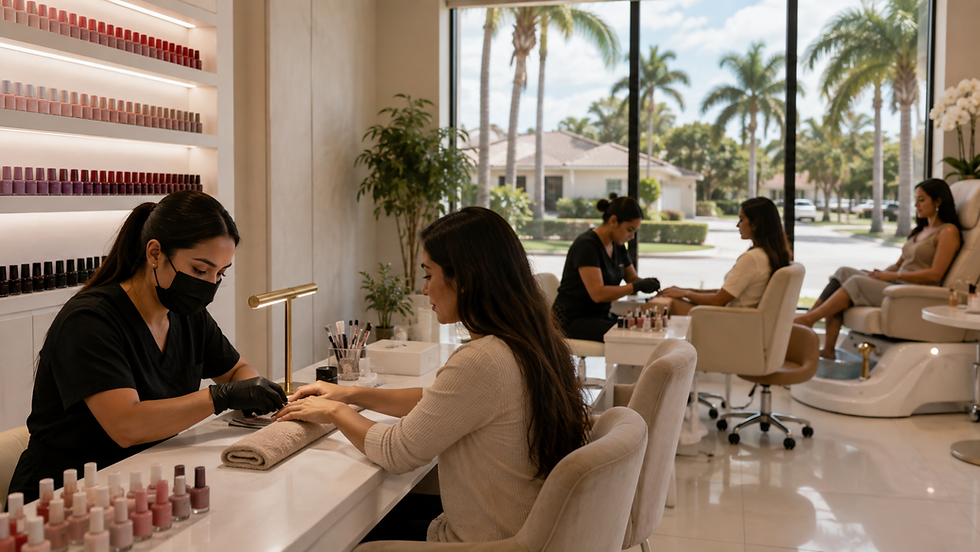 Certificate of Use for a Nail Salon or Spa in Tamiami, Florida — Custom Construction Company
