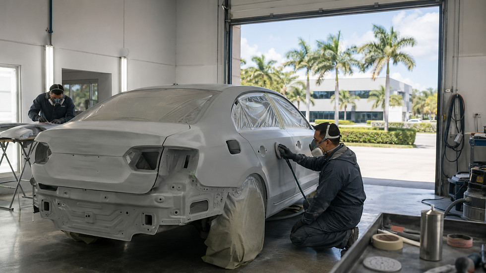Certificate of Use for an Auto Body Shop in Miami Lakes, Florida — Custom Construction Company