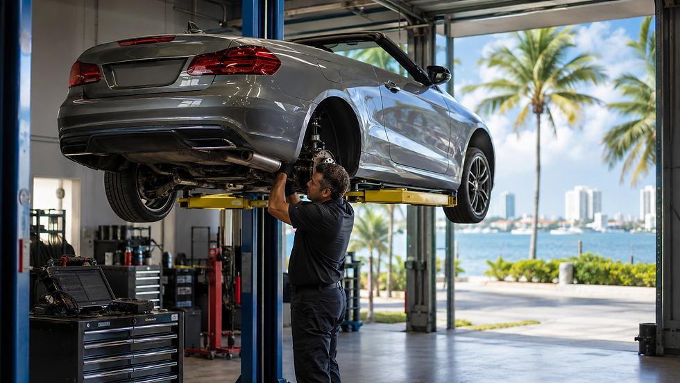 Certificate of Use for an Auto Repair Shop in Miami Beach, Florida — Custom Construction Company