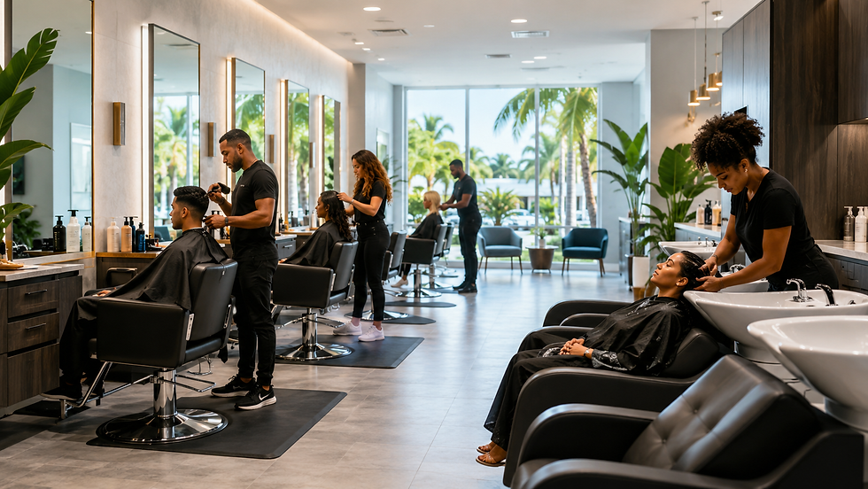 Hair salon or barbershop in Miami Gardens, Florida — Certificate of Use