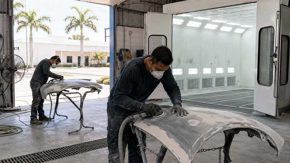 Opa-locka auto body shop workspace — Certificate of Use