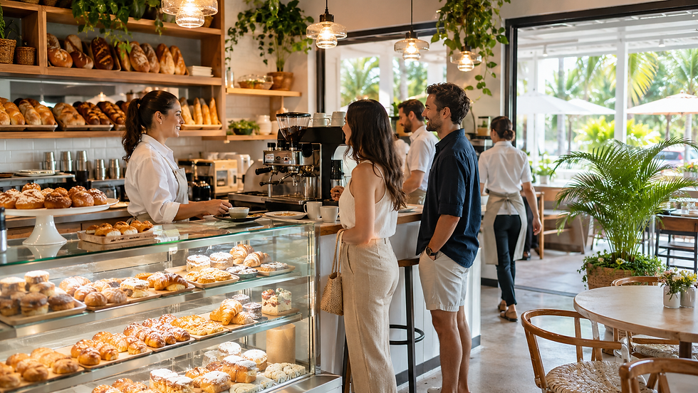 Pinecrest cafe and bakery interior — Certificate of Use