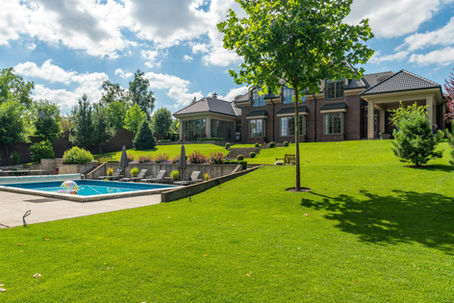 Luxury Mediterranean mansion with custom pool and manicured gardens